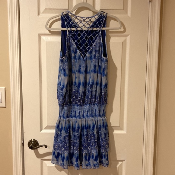 Ramy Brook dress Jordana print mini dress medium BRAND NEW! - Picture 2 of 9
